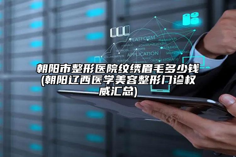 朝阳市整形医院纹绣眉毛多少钱(朝阳辽西医学美容整形门诊权威汇总)