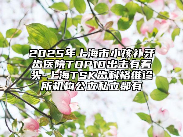 2025年上海市小孩补牙齿医院TOP10出击有看头-上海TSK齿科格维诊所机构公立私立都有